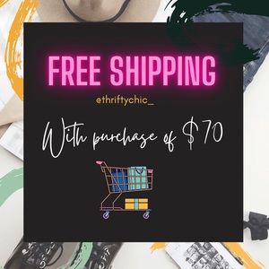 Because who doesn’t  LOVE free shipping! 🛍